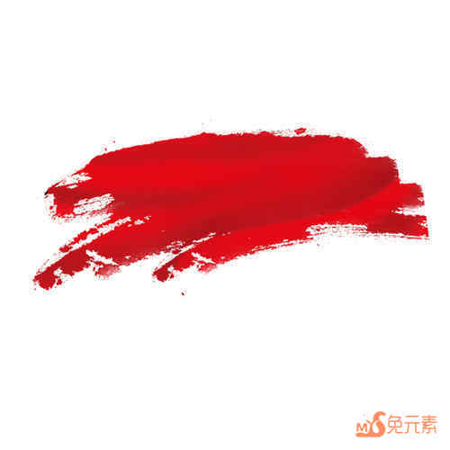中国风红色水墨边框
